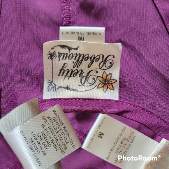 Pretty Rebellious HIGH- LOW Sheer Tank Top - M - Picture 3 of 8